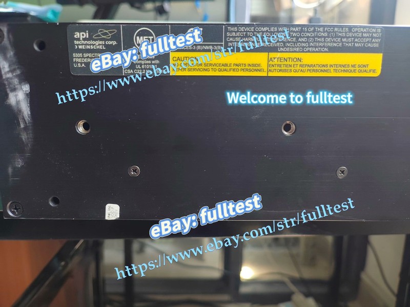 1pcs Aeroflex, API Weinschel Programmable Attenuator 8321-B6-04-FNG -fulltest gallery