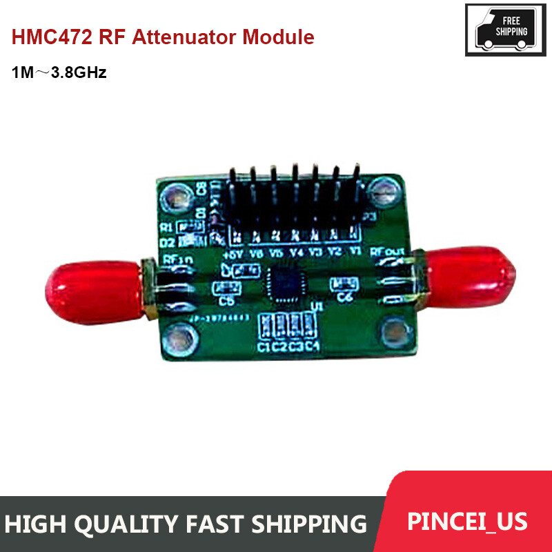 HMC472 1M-3.8G RF Attenuator Module 0.5dB Step Low Insertion Programmable pe66
