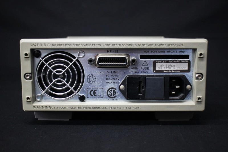 HP 8156A/350 1250-1650nm 60dB Optical Attenuator gallery