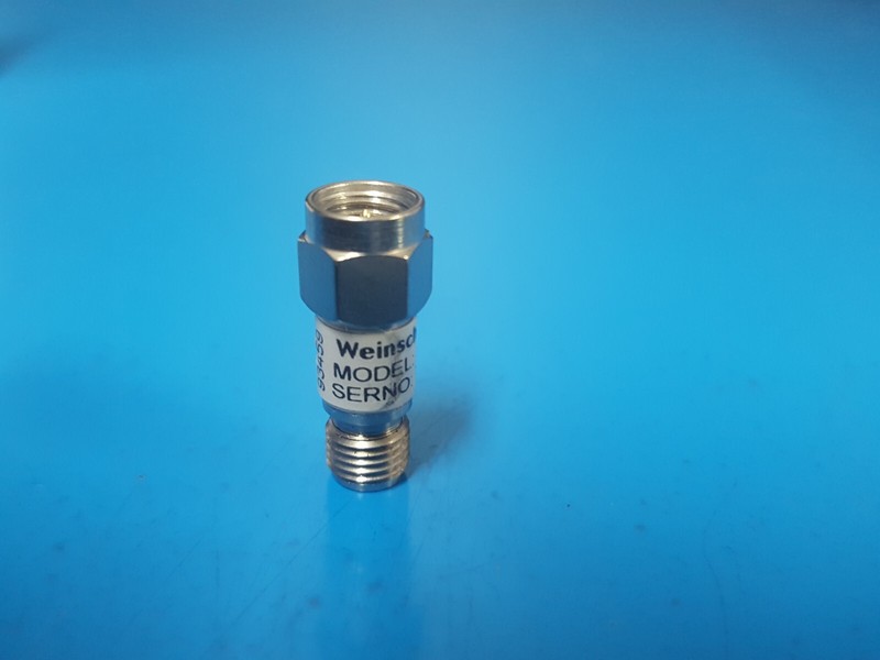 Weinschel 3T-10: Coaxial RF Attenuator, DC-12.4GHz, 10dB, SMA(M-F) (T3220) gallery