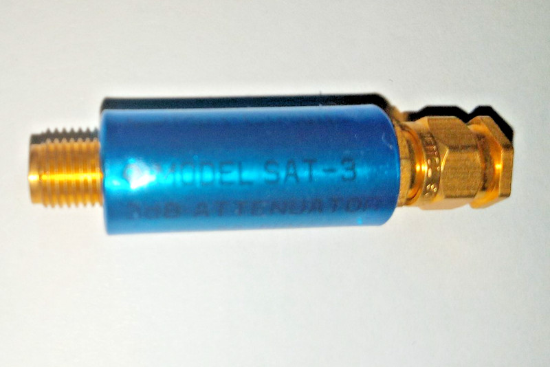MINI-CIRCUITS SAT-3 3DB ATTENUATOR DC-1500MHz SMA RF coaxial fixed attenuator