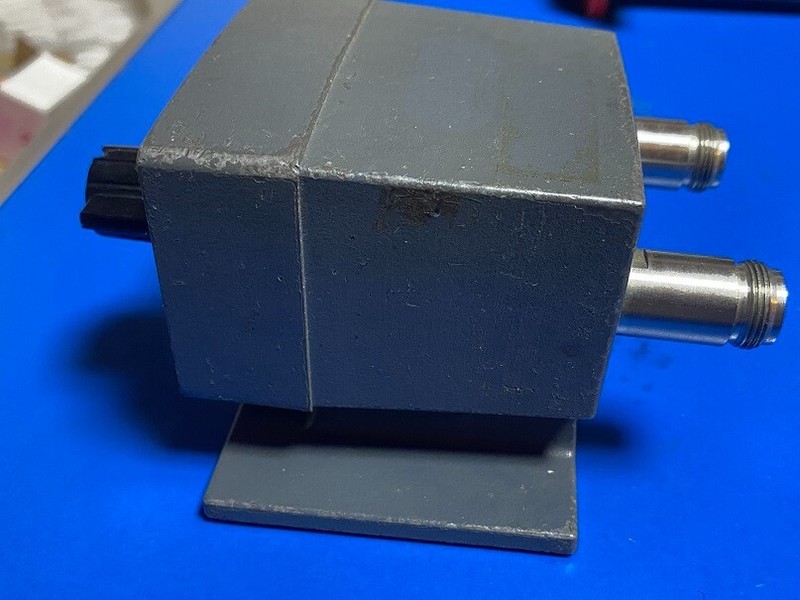 HP 354A Coaxial Step RF ATTENUATOR * DC - 12.4GHz * 0 - 60db * 2W * N * gallery