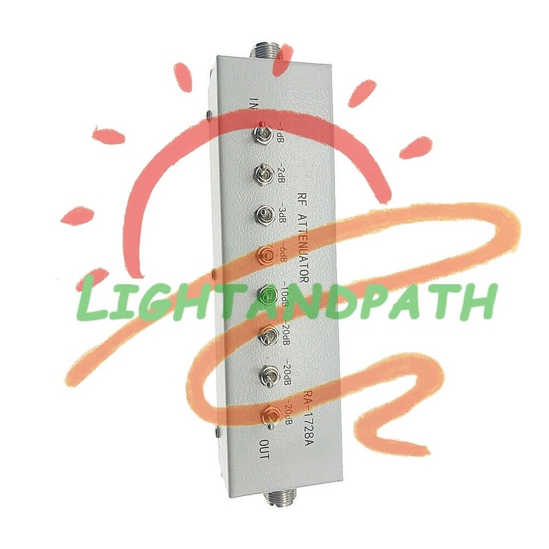 1Pcs New 0 - 82DB VARIABLE/ STEP ATTENUATOR 50 OHM for Radio Transmitter #Li gallery