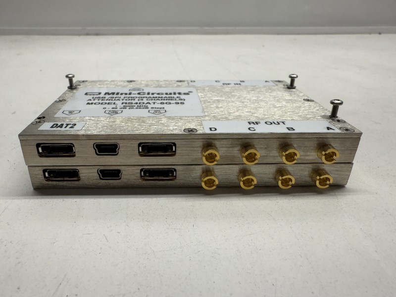 Mini-Circuits USB/SPI Programmable Attenuator (4 Channels) gallery