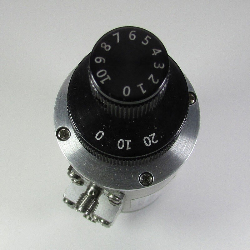 1X RF Adjustable Step Attenuator Used For JFW 50DR-055 DC-2GHz 0-30dB 1dB 2W SMA gallery