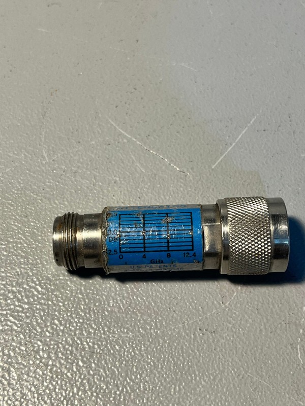 HP 8491A Coaxial RF Attenuator 3 dB DC-12.4 GHz gallery