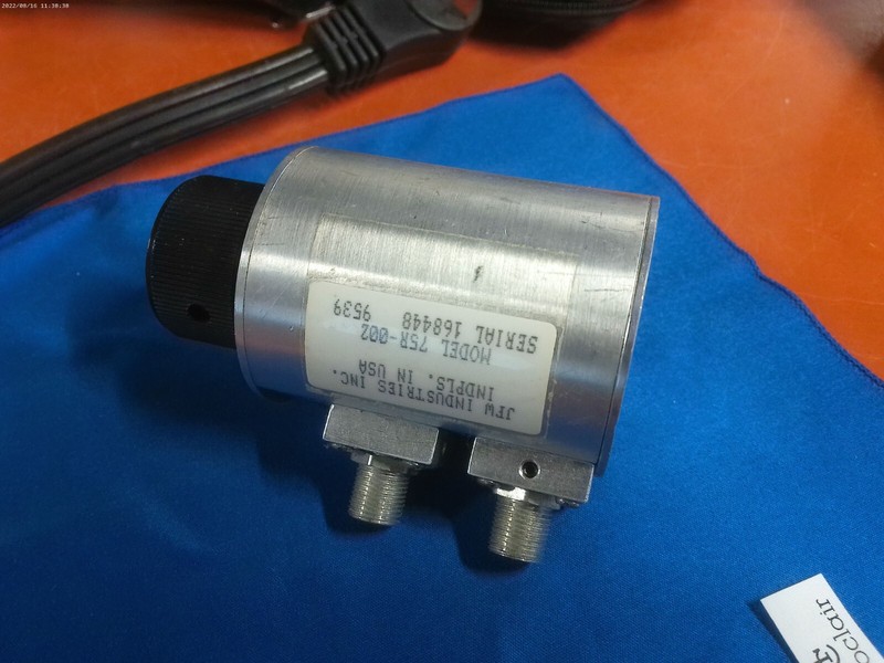 JFW Industries 75DR-002 Dual Rotary Variable Step Attenuator DC-500MHz gallery